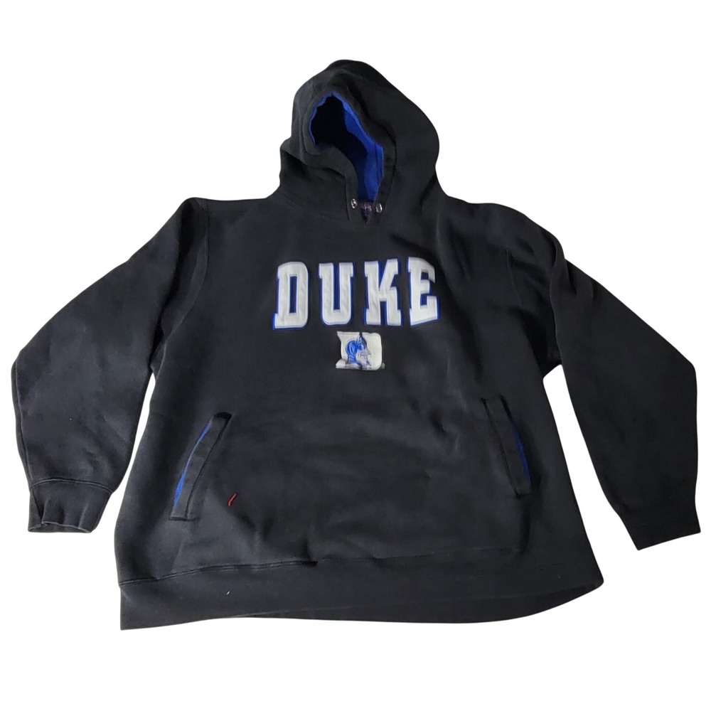Duke Blue Devils Hoodie Mens 2XL Black Team Edition Apparel Champs Sports Y2K‎